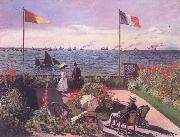 Terrace at Sainte-Adresse Claude Monet